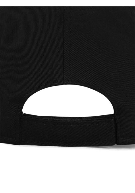 Cappello Da Baseball Nero Con Logo Bianco DOLCE & GABBANA KIDS | LB4H80-G7KN0N0000